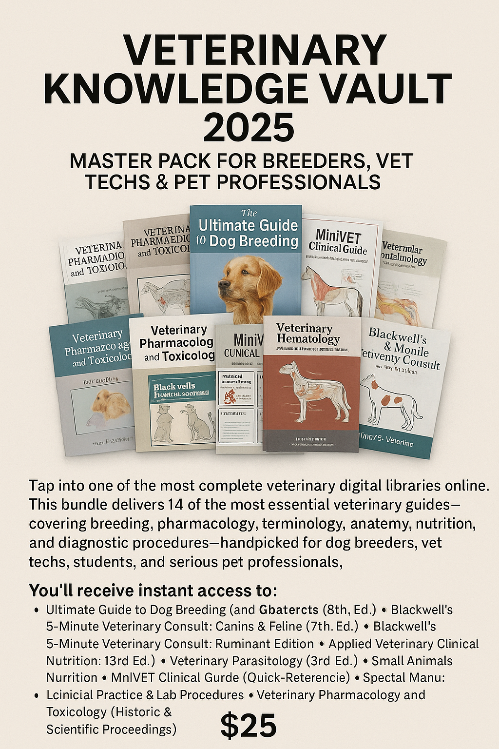 Veterinarian Bundle & Ultimate Dog Breeding Guide