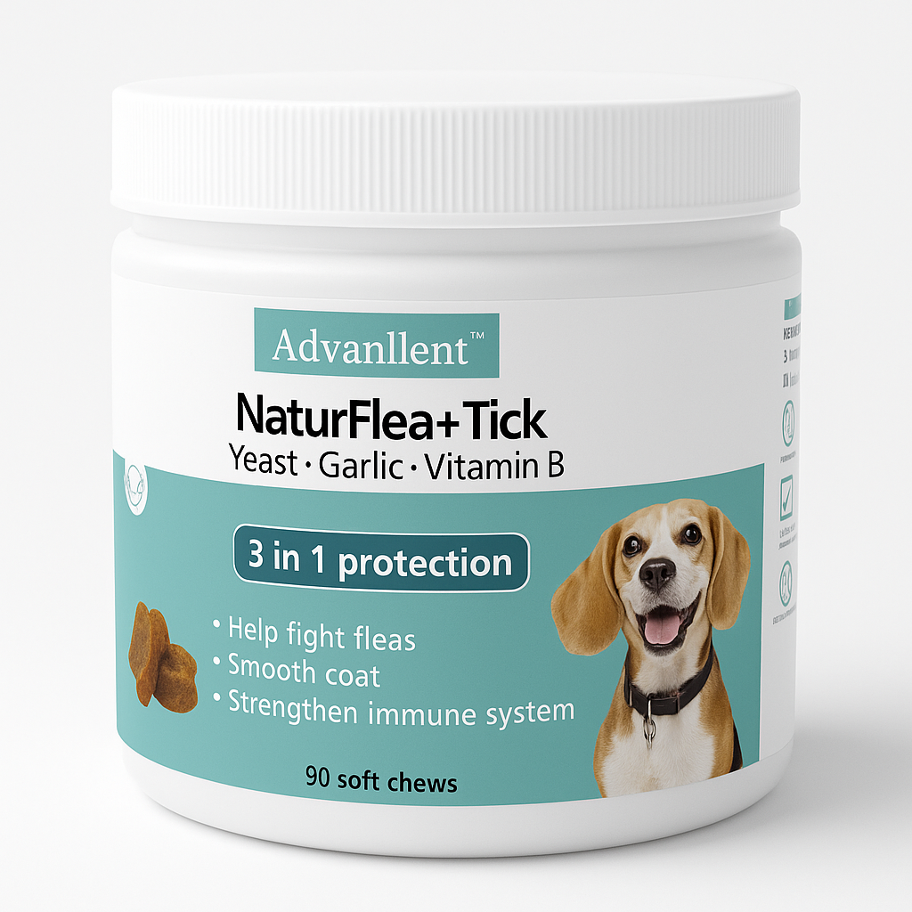 Advanllent NaturFlea+Tick Soft Chews (90ct)