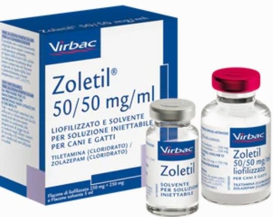 Zoletil 50-109 Injection for cats and dogs | Virbac