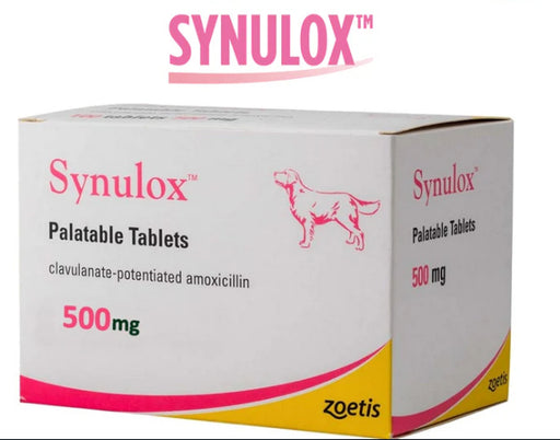 Synulox Palatable Tablets For Cat & Dog 50/250/500mg