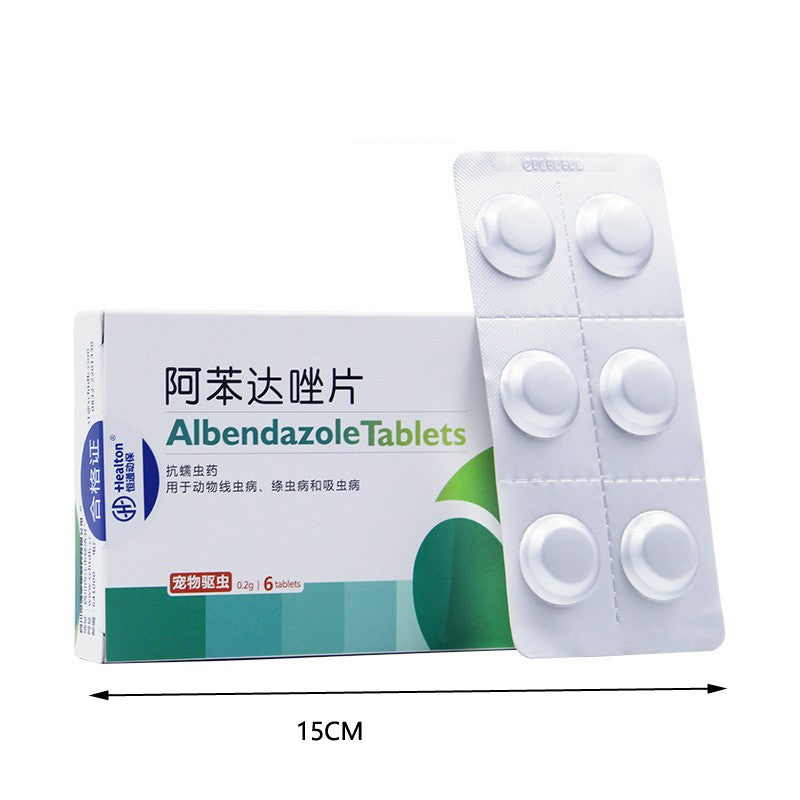 ALBENDAZOLE 6 COUNT