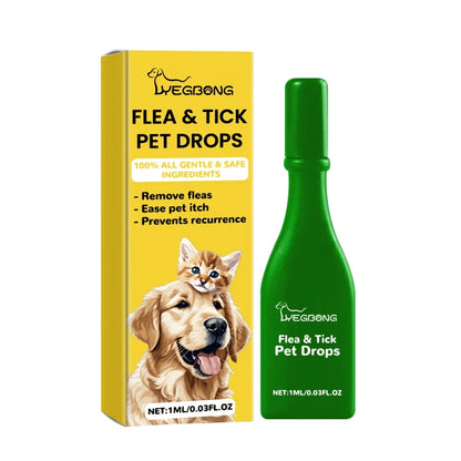 Cat Anti Flea Drops Flea Lice Remove Relieve
Skin Itching External Insect Repellent Deworming
Supplies Pet Tick Treatment Drops