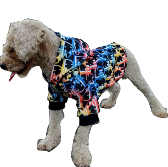 D Hoodie Style Dog Multi Color Jacket