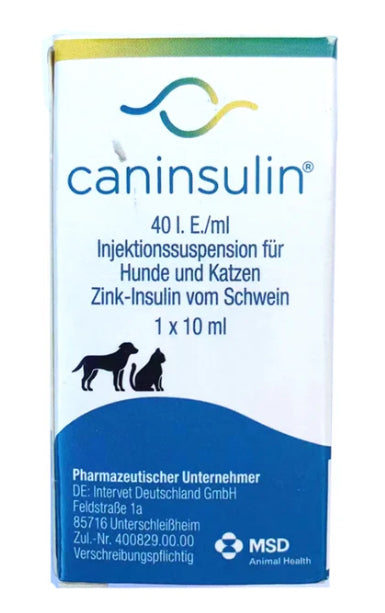 Vetsulin Insulin U-40 for Dogs & Cats