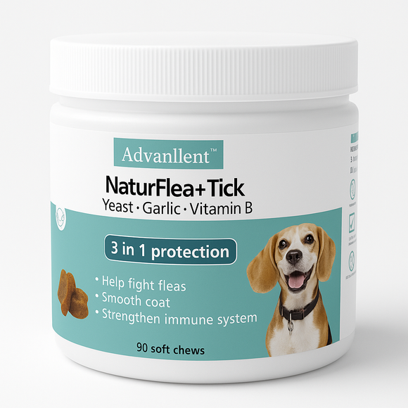 Advanllent NaturFlea+Tick Soft Chews (90ct)