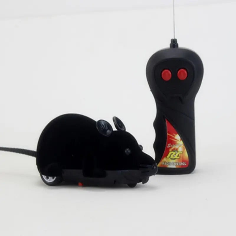 Rat Funny Cat Toy With Remote Control Multicolor Mouse Cute Wireless Controlled Toy Rat