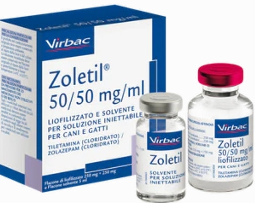 Zoletil 50- Injection for cats and dogs | Virbac