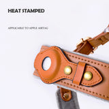 AirTag dog harness with leash