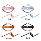 AirTag dog harness with leash