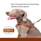 AirTag dog harness with leash