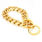 Cuban link chain collar for dogs