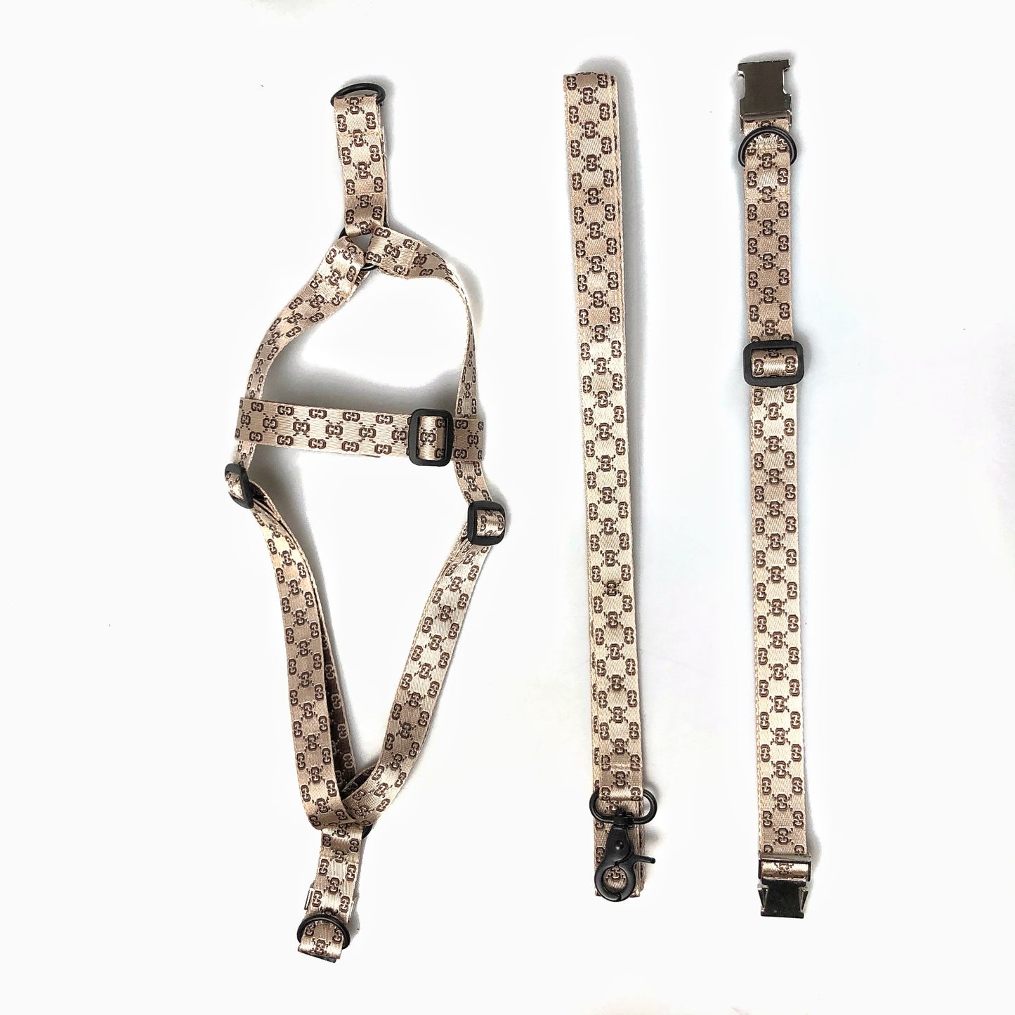 G Designer Dog Harness and Leash Sets