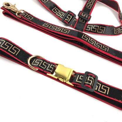 V Designer Dog Harness and Leash Sets