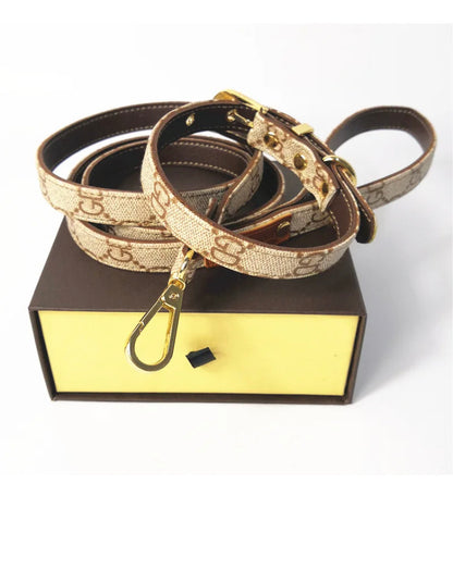 Designer Dog Collar and Leash