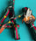 Gucci (red green) Designer Dog Harness and Leash Sets