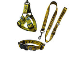 Off White Harness Leash Set