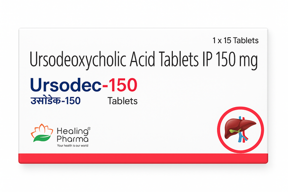 Ursodec-150 300 (Ursodeoxycholic Acid 150 mg 300mg) – Liver Support Tablets