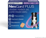 NexGard PLUS Chewables for Dogs, 3 Chewable Tablet (3-mo. supply)