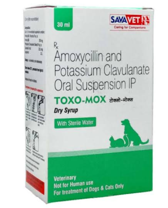 Amoxicillin Potassium Clavulanate Oral Suspension ( Clavamox) 30ml