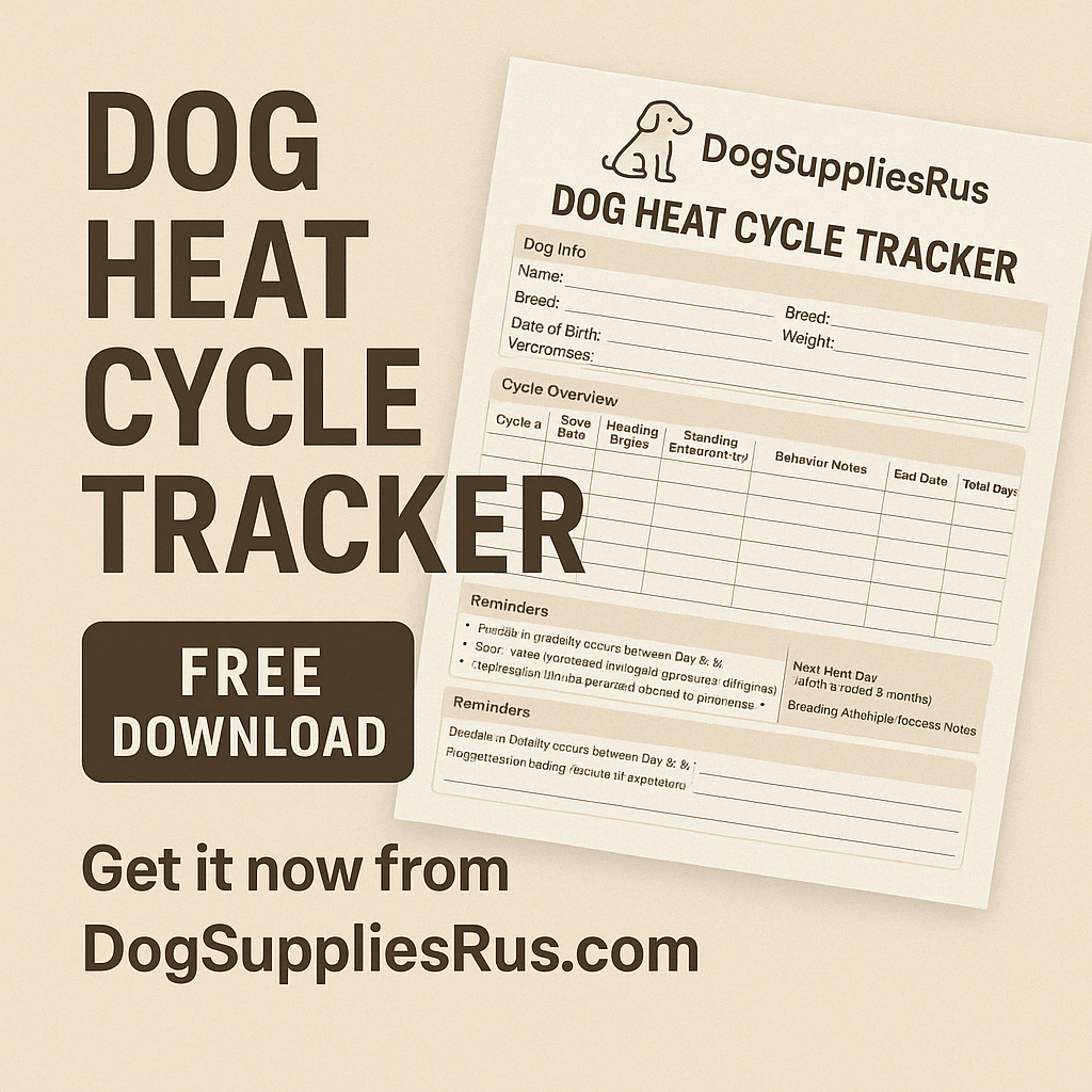 Dog Heat Cycle Tracker