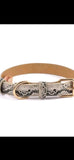 Leopard & Snake Print Adjustable Pet Collar – Gold Hardware