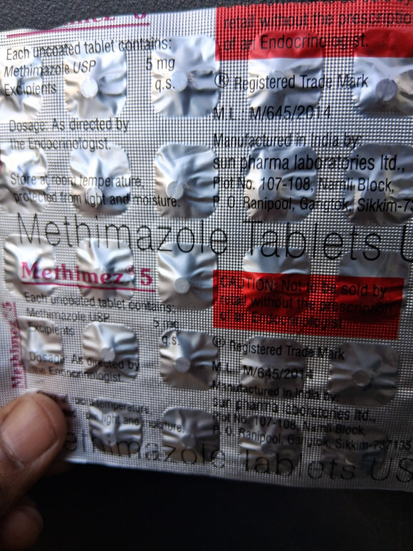 Methimazole 5mg