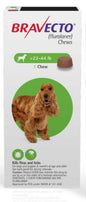 Bravecto Chews for Dogs Flea and Tick , Single 12-Week Dose