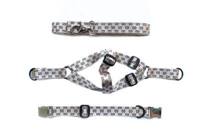 G Designer Dog Harness and Leash Sets