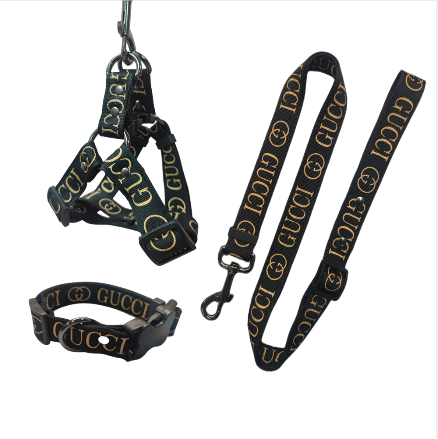 G Designer Dog Harness and Leash Sets