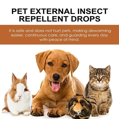 30ml Pets Dog Cat Anti Flea Drops Insect
Remover Spray Flea Tick And Dewormer Concentrate Formula
Specially Dogs Cats