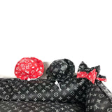 Designer Faux Leather Dog Cat Bed