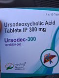 Ursodec-150 300 (Ursodeoxycholic Acid 150 mg 300mg) – Liver Support Tablets