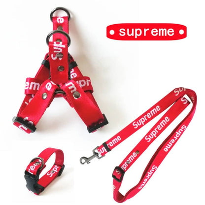 Pupreme Designer Dog Cat Harness and Leash Sets