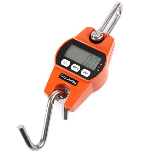Portable LED Display Industry Crane Scale Weight 40kg/300kg Heavy Duty Hanging Hook Scales Portable Digital Stainless Steel